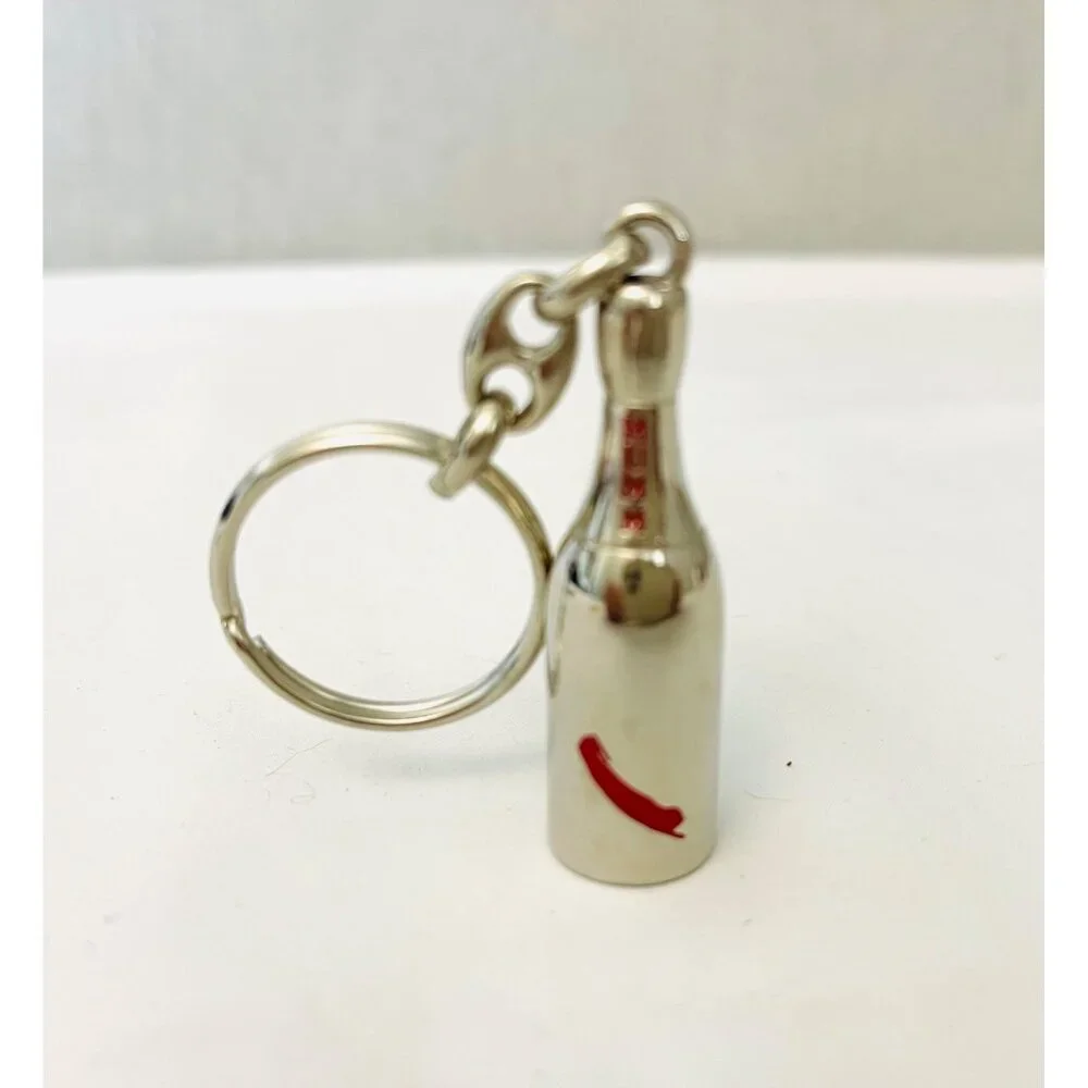 Mumm Champagne Miniature Bottle Keychain - Picture 2 of 3